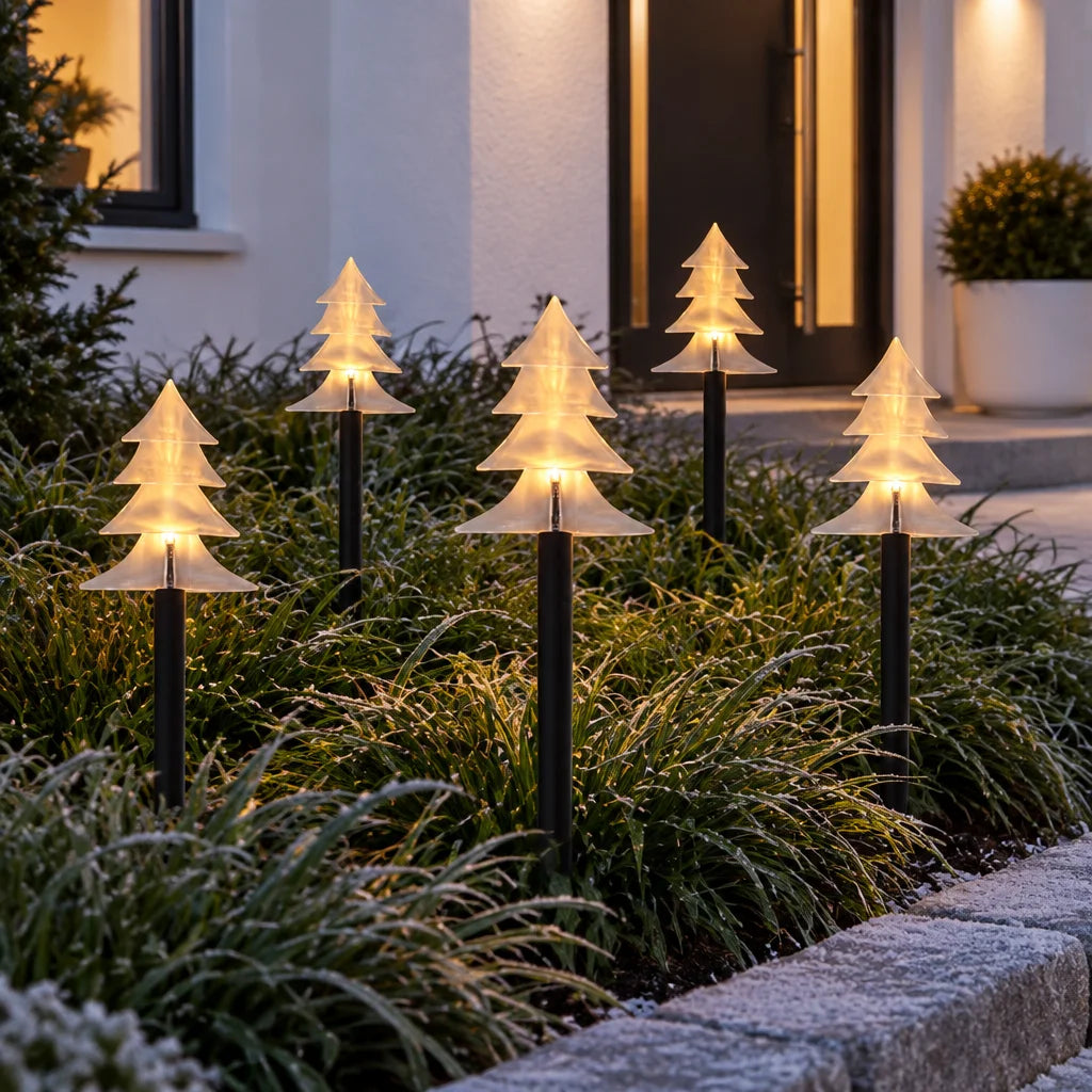 Solar Christmas Lights – Outdoor Holiday Glow