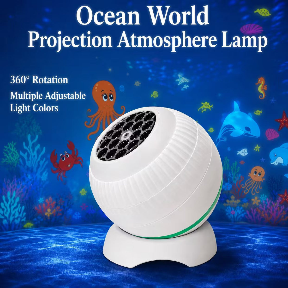 Starry night LED projector light – Christmas and Halloween projection lamp