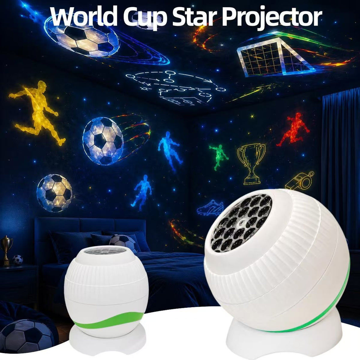 Starry night LED projector light – Christmas and Halloween projection lamp
