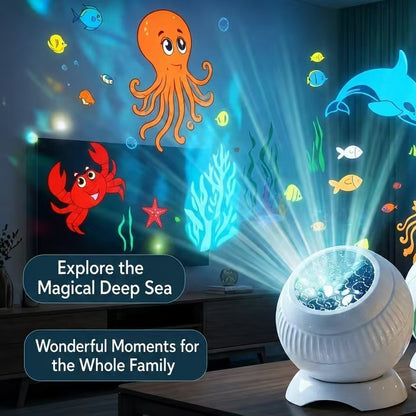 Starry night LED projector light – Christmas and Halloween projection lamp