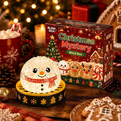 Squishy Christmas dumpling stress-relief toy – holiday fidget gift