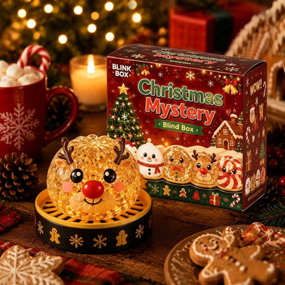 Squishy Christmas dumpling stress-relief toy – holiday fidget gift