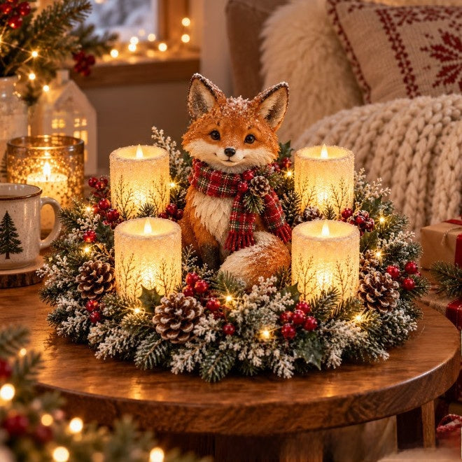Enchanted Christmas village ornament collection – festive Christmas village decor