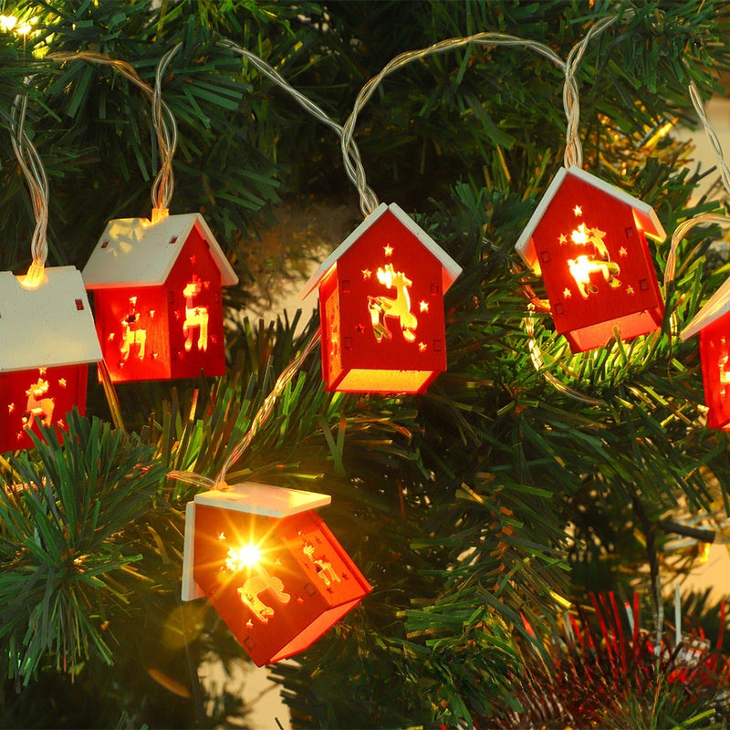 Magical Christmas tree twinkle lights – USB Christmas house string lights