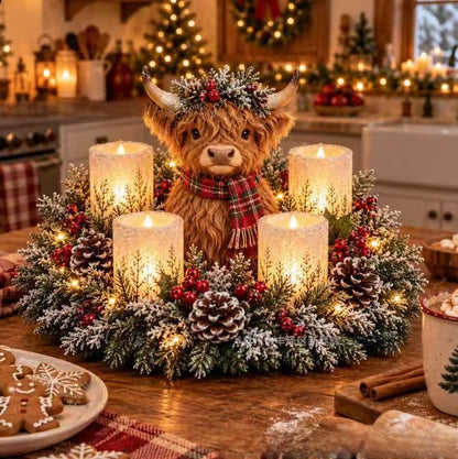 Enchanted Christmas village ornament collection – festive Christmas village decor