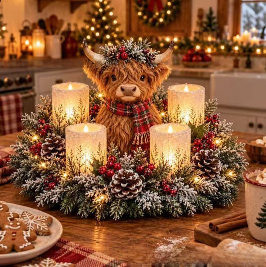 Enchanted Christmas village ornament collection – festive Christmas village decor
