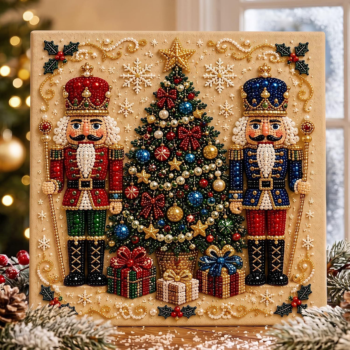 Sparkling Angel Bell Christmas Diamond Painting Kit