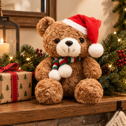 Rose teddy bear – cuddly gift bear with roses