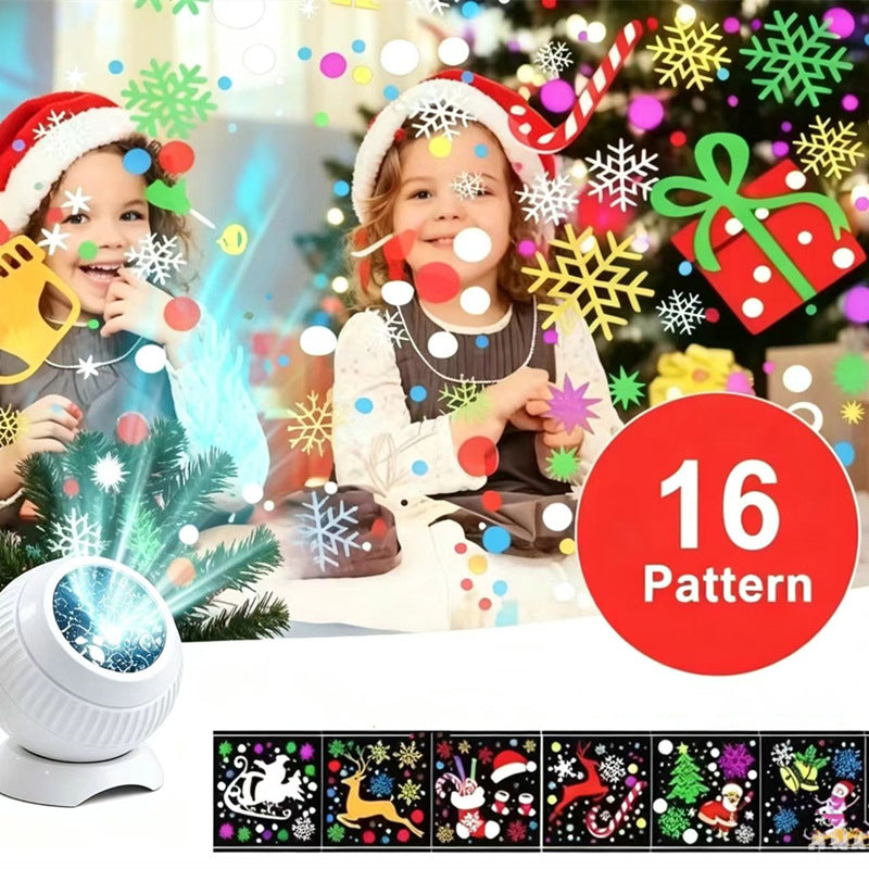 Starry night LED projector light – Christmas and Halloween projection lamp