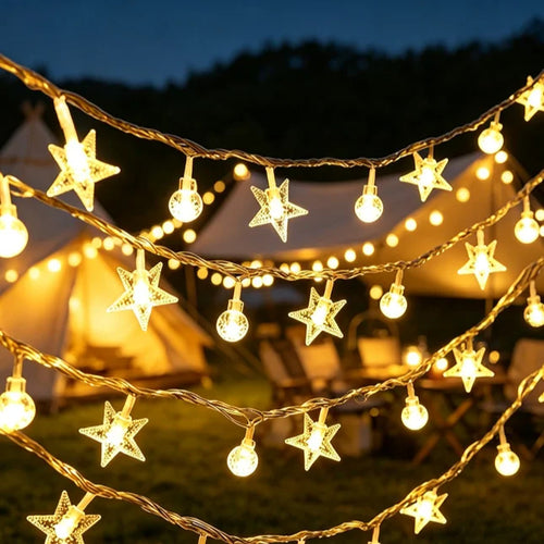 Glow-Anywhere Outdoor Camping LED String Light