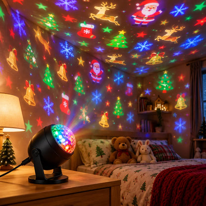 Starry night LED projector light – Christmas and Halloween projection lamp