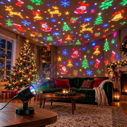 Starry night LED projector light – Christmas and Halloween projection lamp