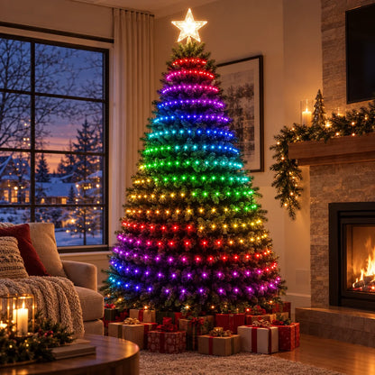 Smart Remote Christmas Tree LED Lights – Set the Mood