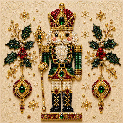 Sparkling angel bell Christmas diamond painting kit – DIY holiday craft