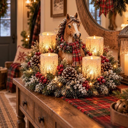 Enchanted Christmas village ornament collection – festive Christmas village decor