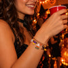 Witchy Gold Chain Halloween Charm Bracelet