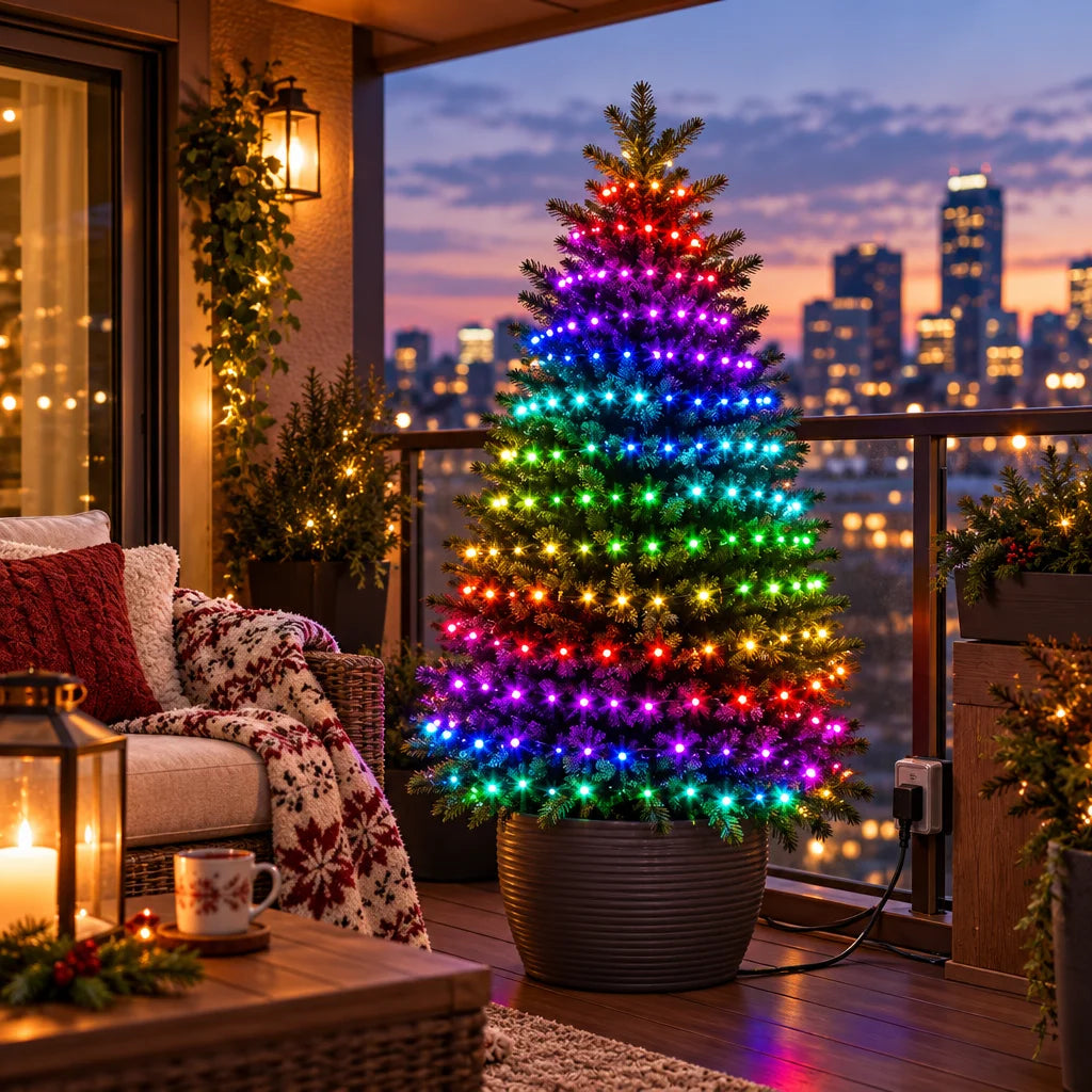 Smart Remote Christmas Tree LED Lights – Set the Mood