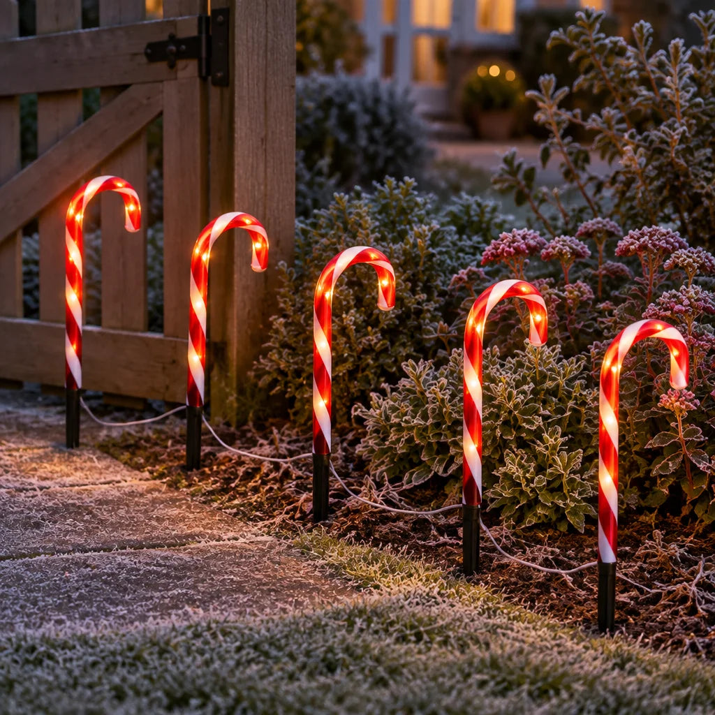 Solar Christmas Lights – Outdoor Holiday Glow