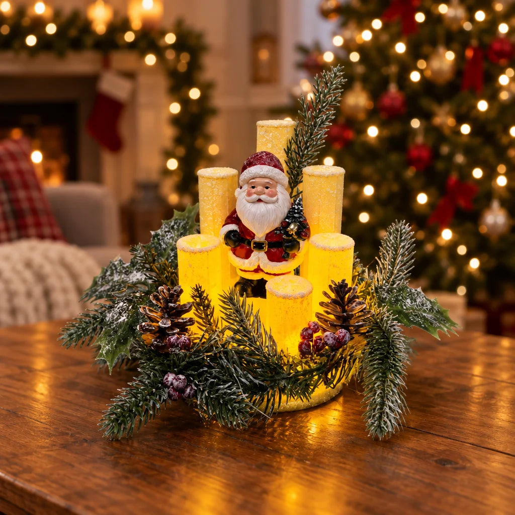 Enchanted Christmas village ornament collection – festive Christmas village decor