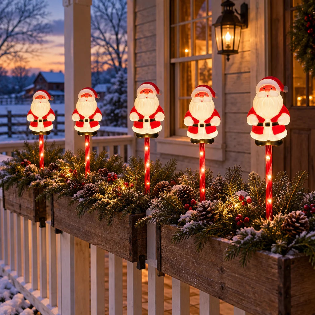 Solar Christmas Lights – Outdoor Holiday Glow
