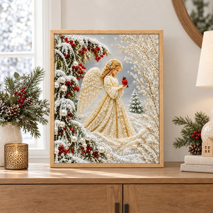 3D diamond art Christmas décor kit – DIY diamond painting holiday craft