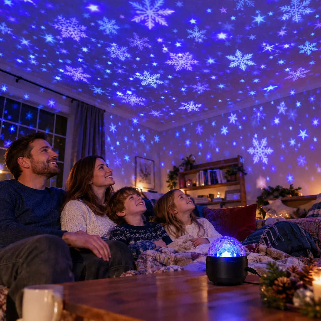 Starry night LED projector light – Christmas and Halloween projection lamp