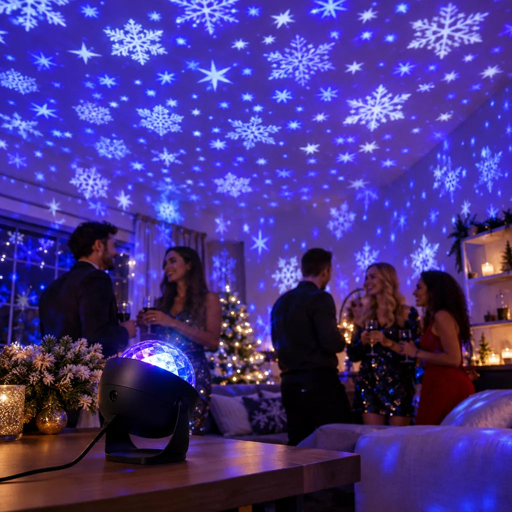 Starry night LED projector light – Christmas and Halloween projection lamp