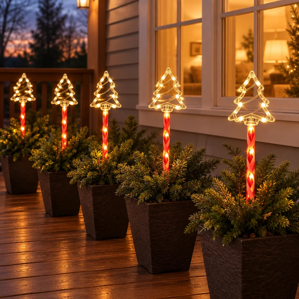 Solar Christmas Lights – Outdoor Holiday Glow