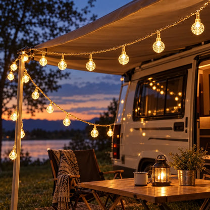 Glow-Anywhere Outdoor Camping LED String Light