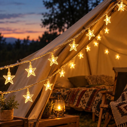 Glow-Anywhere outdoor camping LED string light – USB camping and patio lights